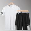Men's Quick-Dry Summer Sportswear Set - Short Sleeve T-Shirt & Shorts
