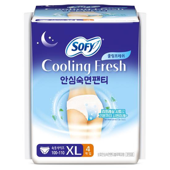 Choose 1 of 3 Types of Sophie Cooling Fresh Safe Sleep Panties (M 5P / L 5P / XL 4P)