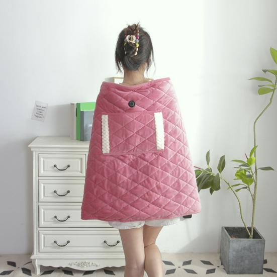 Portable Heating Blanket USB Powered Heated Shawl Wraps Winter Warm Electric Scarf Blanket for Office Car Outdoor