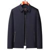 Spring and Autumn New Thin Lapel Jacket Middle-aged Men's Casual Jacket Men's Jacket