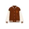 New MLB Baseball Jacket Unisex Brown 3AJPV0634-43BRS