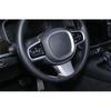 Matte Silver Steering Wheel Sheet Ring Trim Fit For Volvo XC90 2016- 1PCS