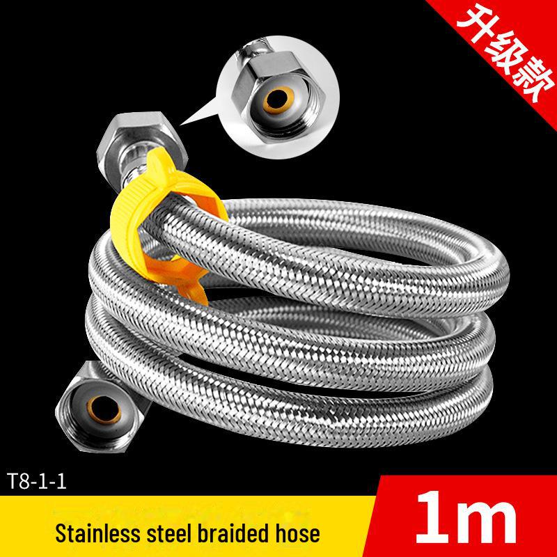 Шланг для подачи воды из стали с пластиковым покрытием для крана/обогревателя/туалета