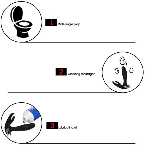 Вибрационный массажер простаты, беспроводной пульт дистанционного управления, мощные двигатели, модели, силиконовые секс-игрушки