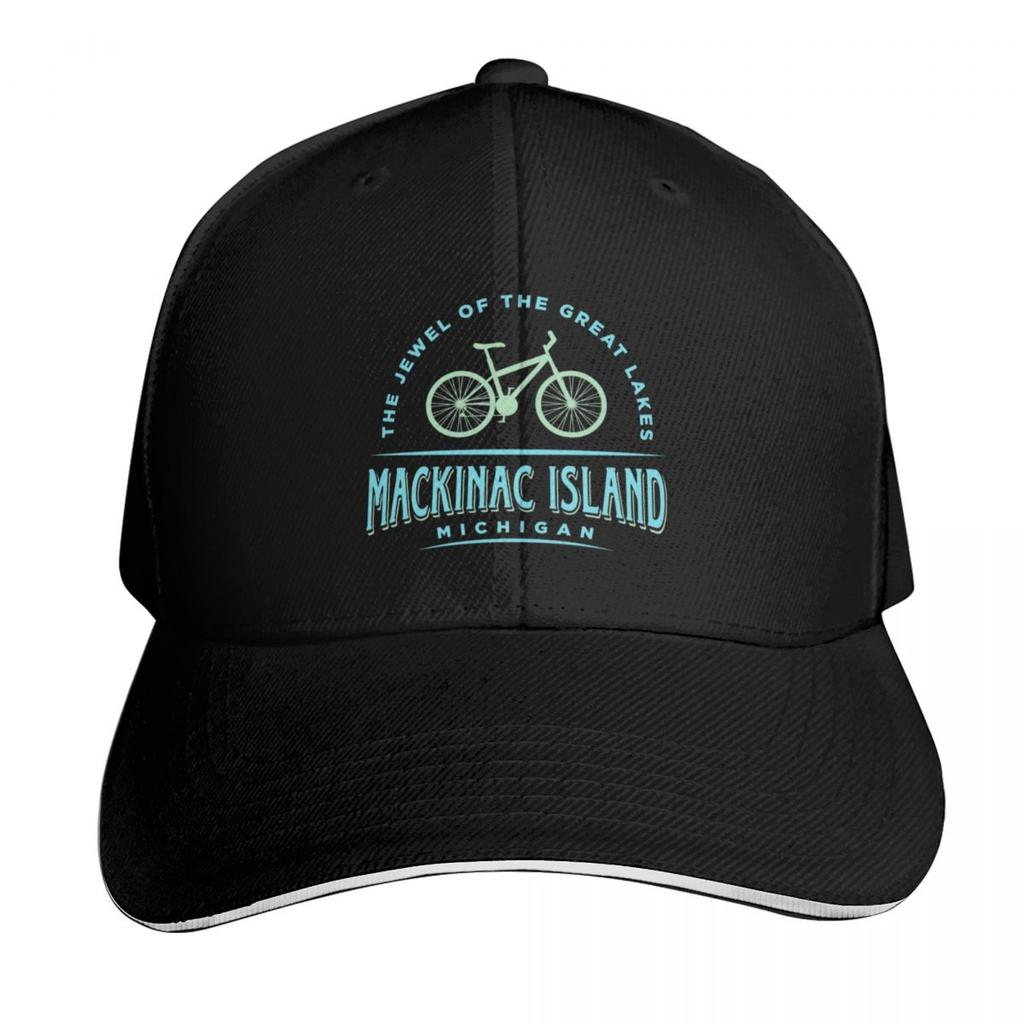 Mackinac Island Baseball Cap Snap Back Hat Horse Hat Thermal Visor tactical cap Womens Beach Unisexs