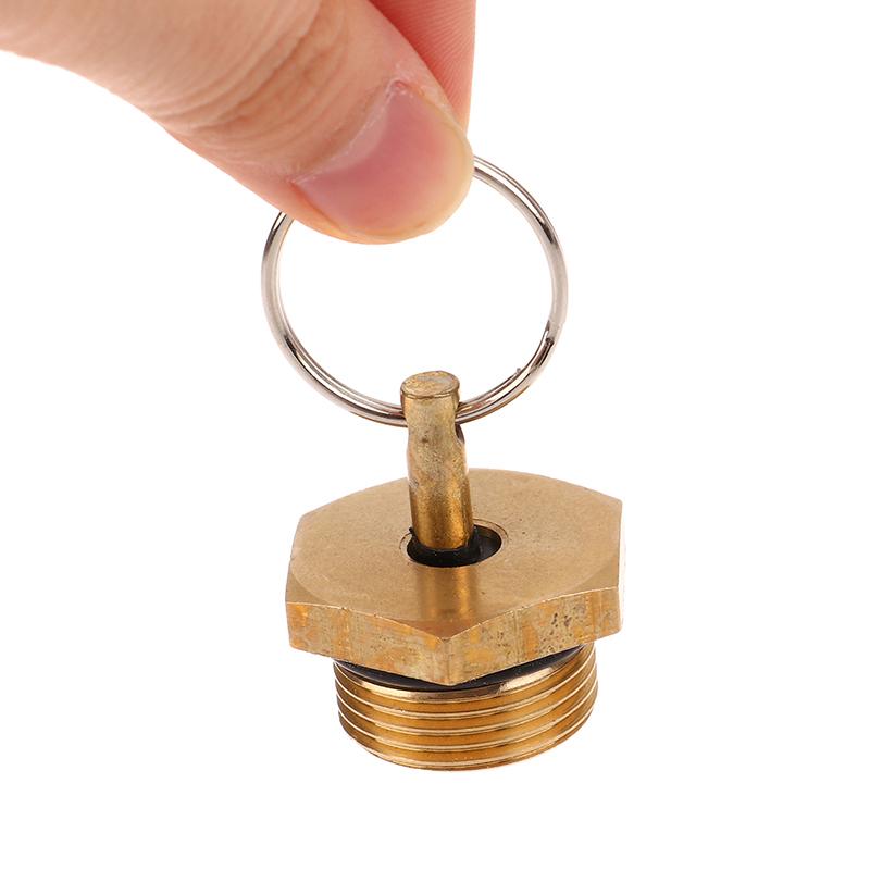 Superior Auto Parts- Type 151 Copper Plug Screw for Truck Air Tank Drain Valve Anti-rust Antifouling