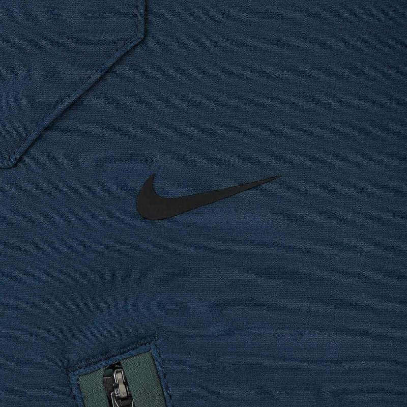 Nike Повседневная спортивная куртка с капюшоном, с длинным рукавом, с несколькими карманами, для работы на открытом воздухе, мужская, зеленая FV8763338