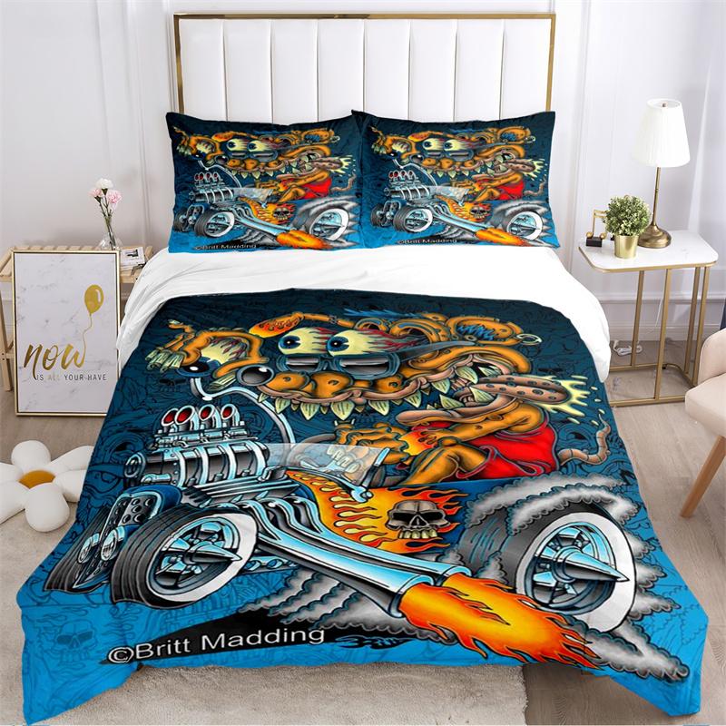 Мультяшный забавный крыса Финк постельное белье пододеяльник с наволочкой домашний текстиль Twin Full Queen King детский подарок