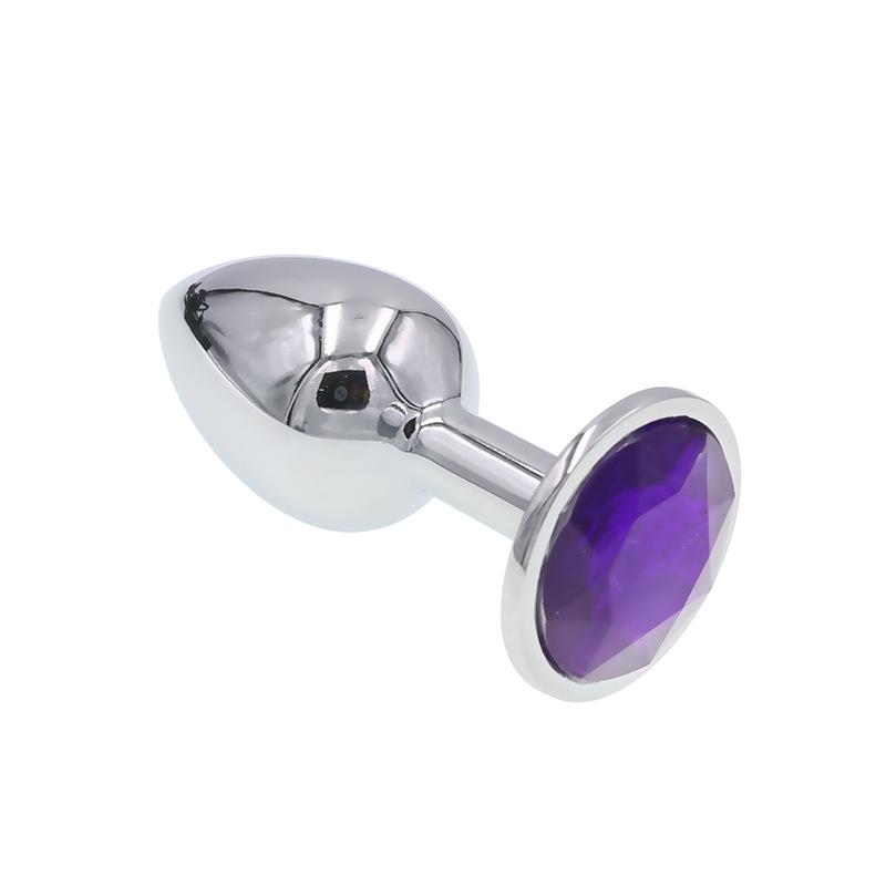 Большая металлическая анальная пробка для заднего двора, секс-игрушки, устройство для анальной дилатации, секс-инструменты, игрушки для взрослых, имитация анальной пробки, упаковка в пылевой мешок