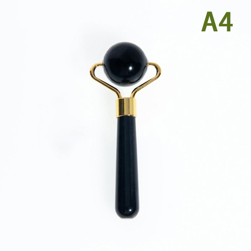 Natural Jade Ball Face Roller Gua Sha Scraper Massager Facial Eye Beauty Massager Roller Face Lifting Wrinkle Remover Skin Care