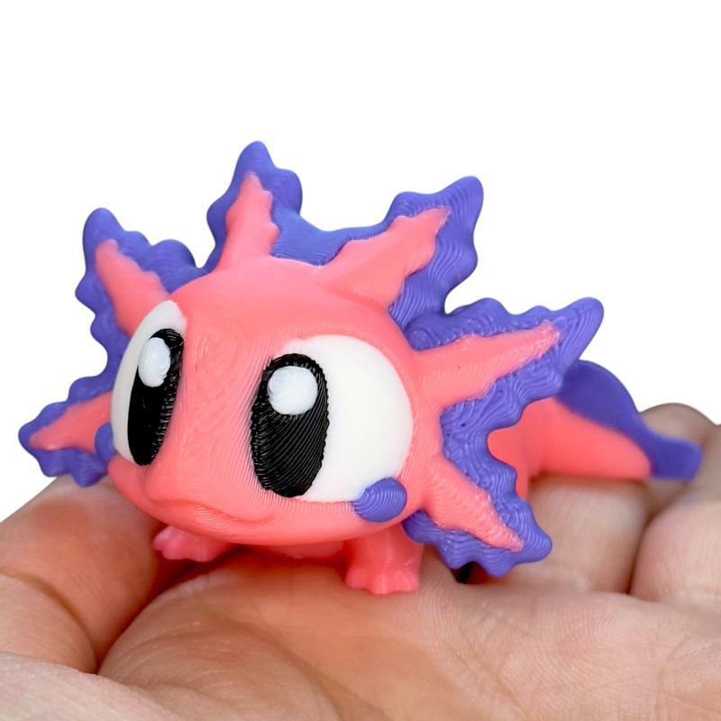 Mini Baby Animals - Cute 3D Printed Articulated Toy Figures - Collectible Figurines Decor