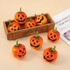 1pc/2pcsHalloween Ghost Face Small Pumpkin Smiley Face Foam Simulation Pumpkin Party Table Decoration Ornament Mini Pumpkin Phot