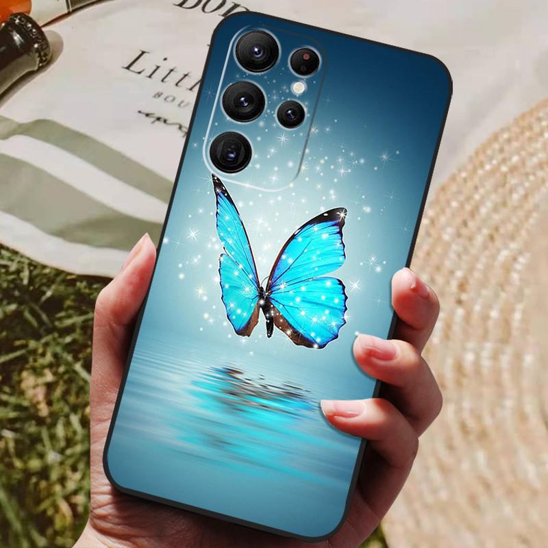Для Samsung S25 Ultra Чехол Черная Крышка Волк Лев Силиконовые Мягкие Задние Чехлы Для Samsung Galaxy S25 Ultra Чехол для Телефона S 25 Ultra