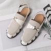 Men's Shoes Summer Casual Leather Sandals Brogue Shoes Yuppie British Style Business Shoes Sandals New