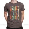 Мужская винтажная футболка с принтом 'Shoot People Photographer' Новинка 100% хлопок Футболка с коротким рукавом T