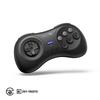 8Bitdo M30 Bluetooth Gaming Controller 6-Button Gamepad with Brooch for NS Switch, Windows, Android, macOS, Steam, and Respberry Pi