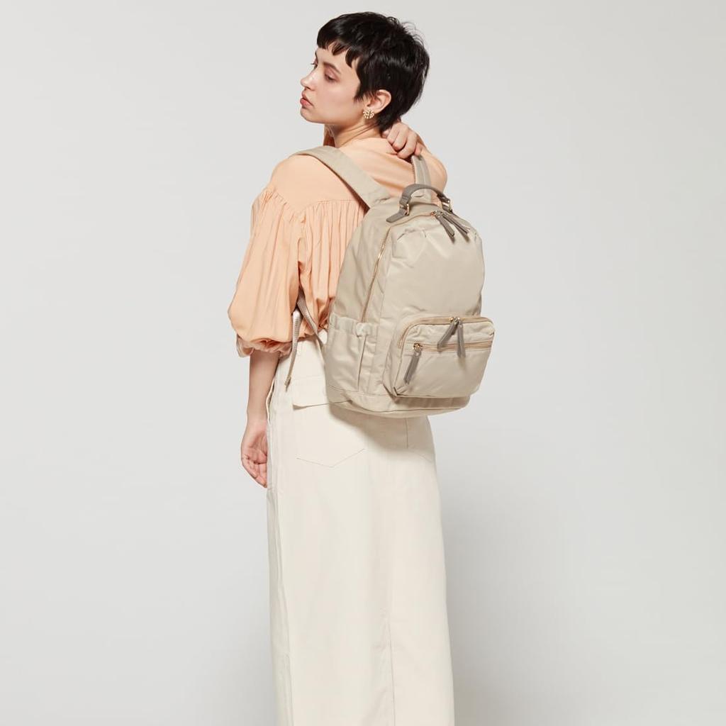 Рюкзак 13 карманов нейлоновый рюкзак MONI1048 светло-серый [Monica] (12)