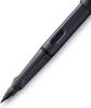 LAMY Lamy Fountain Pen F Fine Safari Steel Black L0E2-F