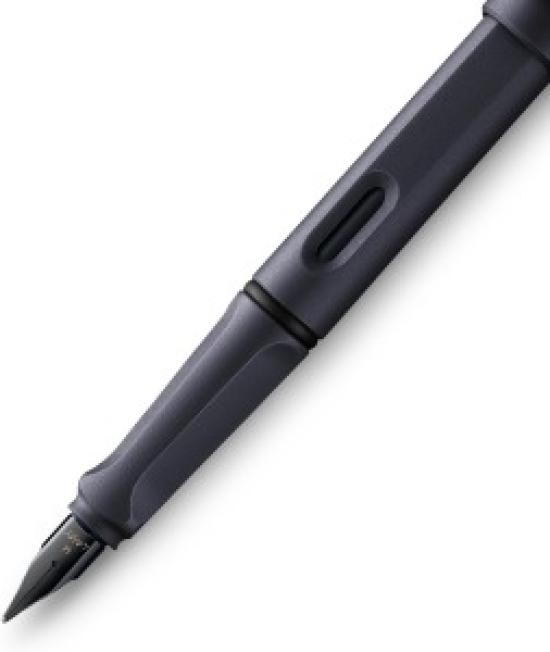 LAMY Lamy Fountain Pen F Fine Safari Steel Black L0E2-F