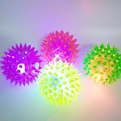 Игрушка для питомца светящийся мяч, устойчивый к укусам, эластичный светящийся мяч от жала, интерактивные игрушки для прорезывания зубов у собак и кошек, товары для животных