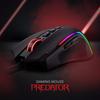 Redragon M612 Predator RGB Игровая 8000 DPI Проводная Оптическая Игровая Мышь с 11 Программируемыми Кнопками 5 Подсветка Программное Обеспечение для DIY и Кнопок