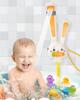 Игрушка для ванной HOLYFUN Игрушка для игры в воде Лейка Форма кролика Распознавание плавающих животных Режим сильной присоски Циркулирующий водный фонтан Водостойкий