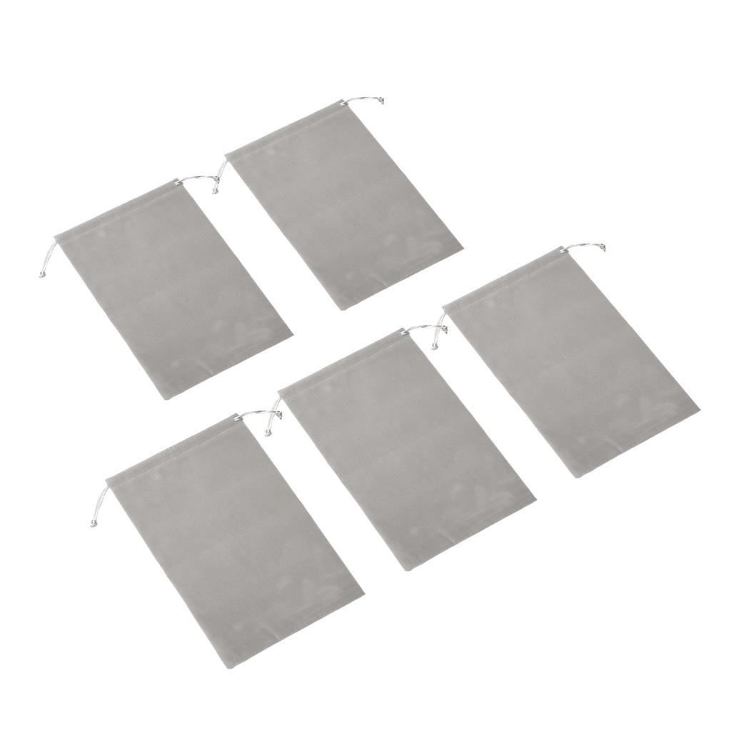 5 шт. Защитный чехол для наушников, сумка, большая вместимость, затягивающийся шнурок, легкий, портативный, сумка для хранения наушников 20x30 см