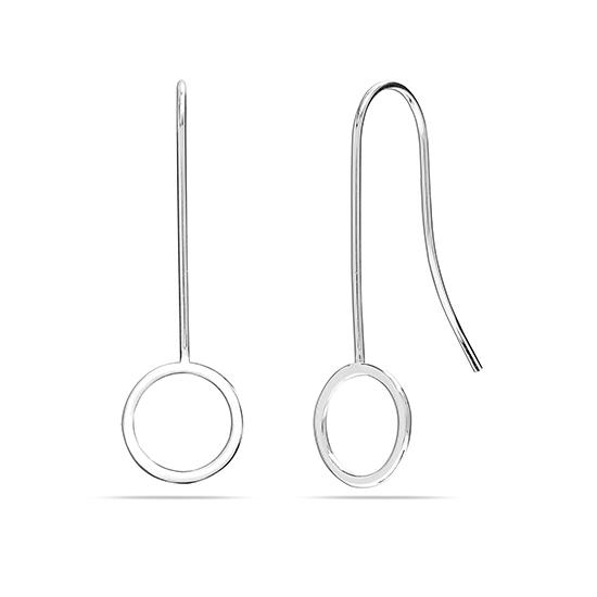 LeCalla Ювелирные изделия из стерлингового серебра S925, серьги-капли с крючками для женщин-подростков