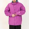 The North Face Складная куртка размера L, цвет Баклажановый/Гейзерная Аква,