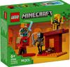 LEGO Minecraft Nether Lava Battle Toy Block Educational678Game 21266