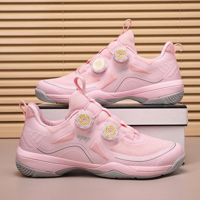 QJ breathable badminton shoes unisex sports shoes adult children tennis row shoes