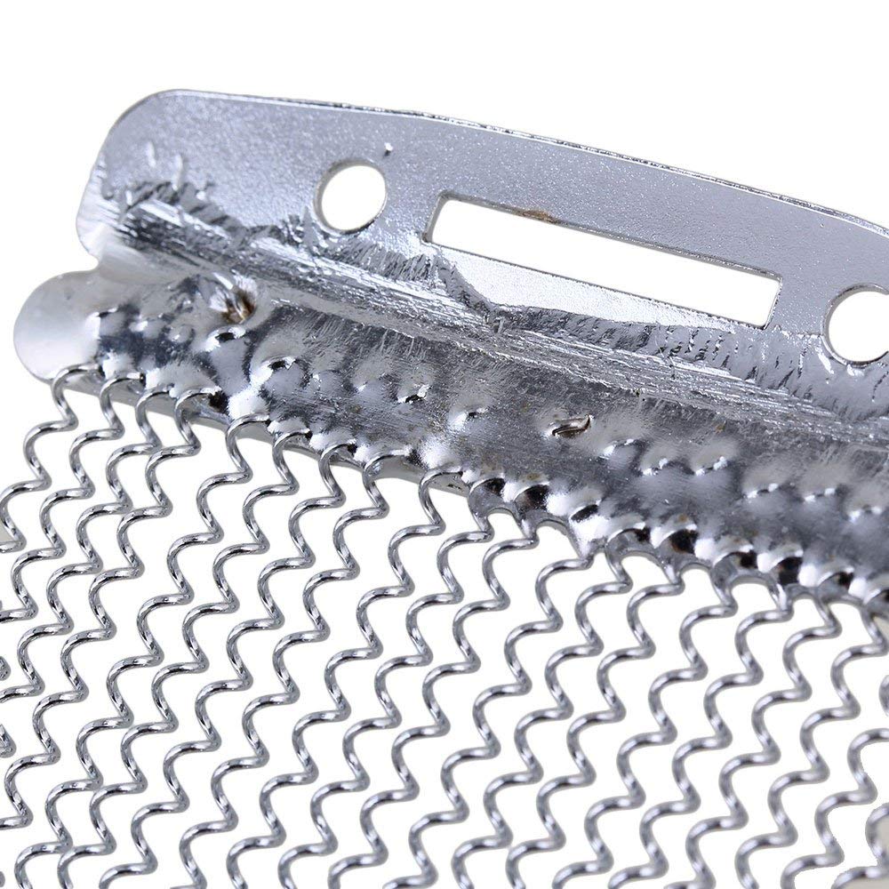 Yibuy 10-Pack Silver Steel and Iron 20-Strand Drum Wire for 13-Inch Snare Drum Box Drum Percussion Parts, a Great Replacement for Old Snare Wire