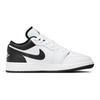 Кроссовки Air Jordan 1 Low GS White Black Kids 553560-132