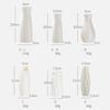 1pc Nordic Plastic Vase Simple Small Fresh Flower Pot Storage Bottle for Flowers Living Room Modern Home Decorations Ornaments