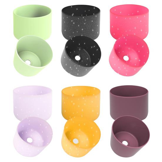 2 шт. силиконовый чехол для фляги Owala 24/32 унции противоскользящий защитный чехол для FreeSip BPA Free можно мыть в посудомоечной машине аксессуары для крышки чашки