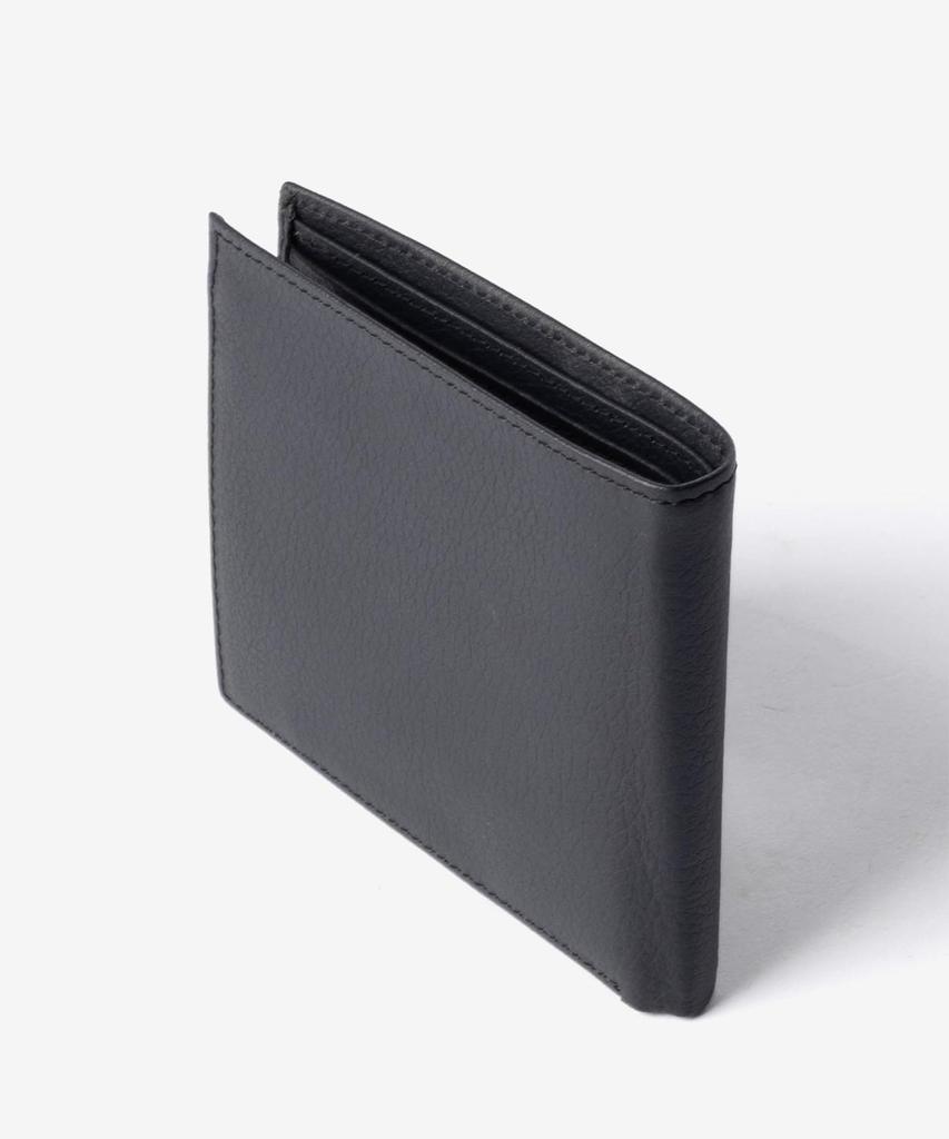 Кошелек 31CK130031 КАРМАН ДЛЯ БАНКНОТ [Calvin Klein] Складывающийся вдвое С ОТДЕЛЕНИЕМ ДЛЯ МОНЕТ Мужской ЧЕРНЫЙ/Черный [Б/У]