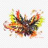 Brave Frontier Lava Brave Frontier Deemo Iron On Heat Transfer Printing Vinyl Patches Sticker for Clothes DIY Appliques Washable Patches