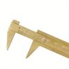 80 Mini Brass Sliding Ruler Double Scales Metal Vernier Caliper Gauge Micrometer Precision Measuring Supplies