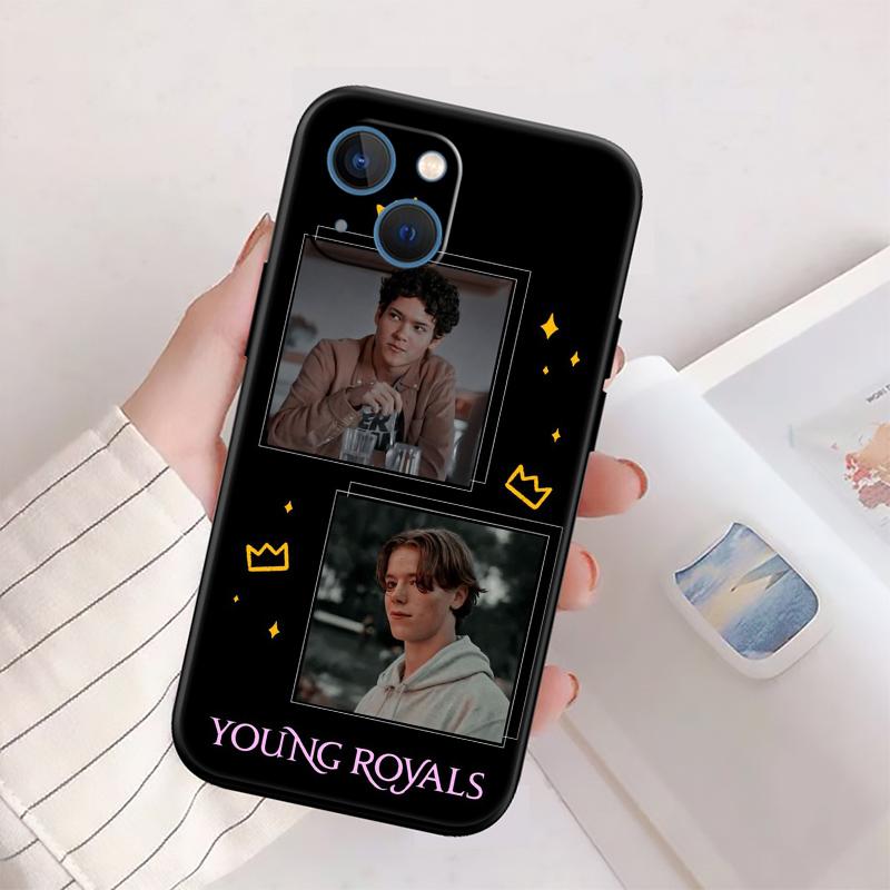 RP75 Young Royals Phone Case for Samsung Galaxy A11 A12 A13 A15 A52S A53 A55 A56 A70 A71 A72 A73 F06 F16 F56 S10 Plus S10e