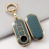 Golden Edge Key Case for Fiat 500 Bravo Iveco Daily Car Keys Protective Cover