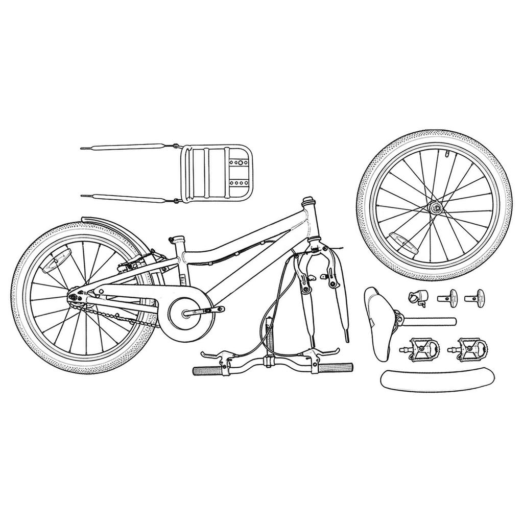 Kids Bike 18 Inch for Ages 5 7 Dark Grey