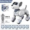 Funny RC Robot Electronic Dog Interactive Stunt Dog Voice Command Programmable Touch-sense Music Song Robot Dog for Children's Toys