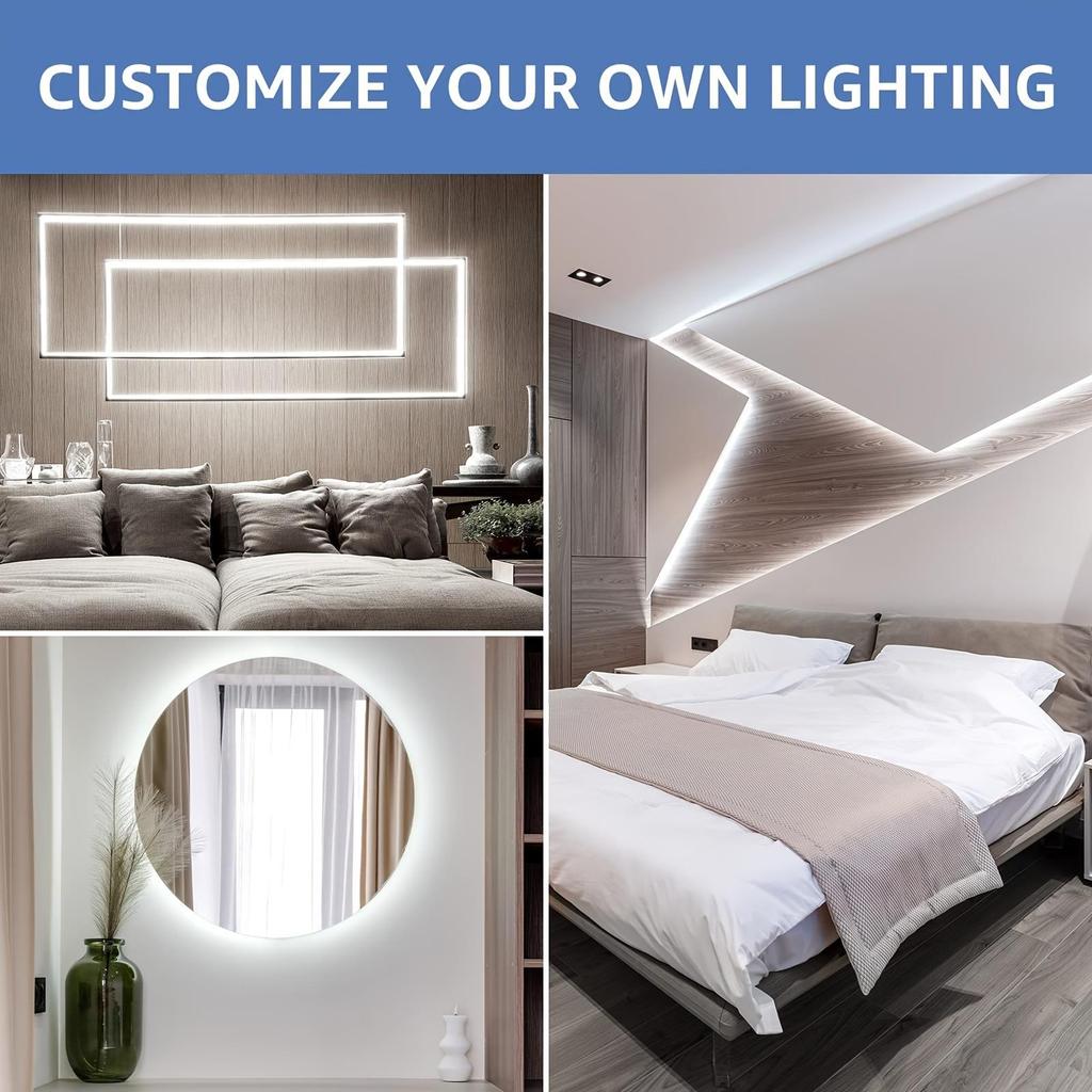 Светодиодная лента 5V USB, разноцветная - Гибкая лента SMD 2835, можно резать, самоклеящаяся, подходит для подсветки телевизора, шкафов, домашнего освещения