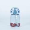 400ml Children Small With Scale Drinking Cup Transparent Water Bottle with Straw