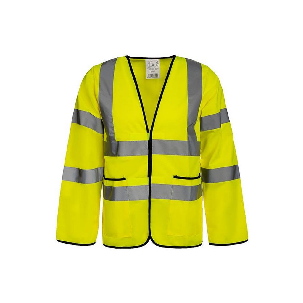 Korntex Unisex Adult Andorra Lightweight High-Vis Safety Jacket