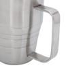 Silver Milk Frother Pitcher Stainless Steel Milk Steaming Pitcher Milk Frothing Cup  Latte Art