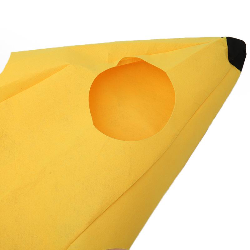 Забавный костюм банана для взрослых на Хэллоуин для карнавала