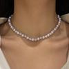 Высококачественное ожерелье из бусин Manta Rose Purple Pearl для женщин 2026 года, элегантная цепочка на ключицу, модные наборы, аксессуары, роскошные украшения