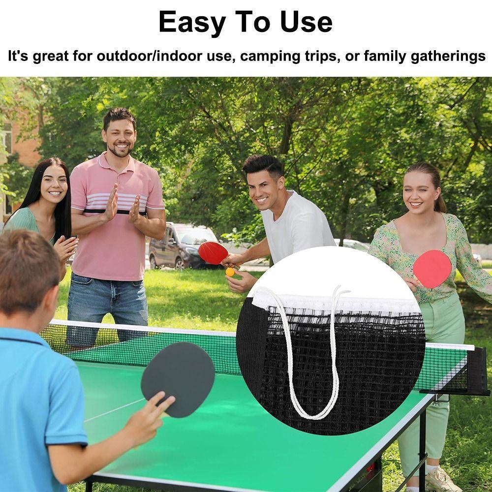 Portable Table Tennis Net Polyester Table Net Table Tennis Replacement Net  Office Desk