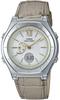 Женские часы Casio Wave Ceptor, Бежевые, LWA-M160L-8A2JF, Модель на заказ